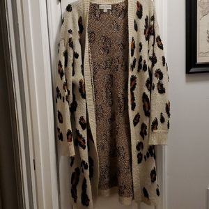 Comfy knee length sweater